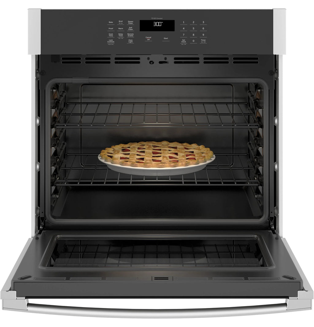 Ge Jts3000 30" Wide 5 Cu. Ft. Single Electric Oven - Stainless Steel