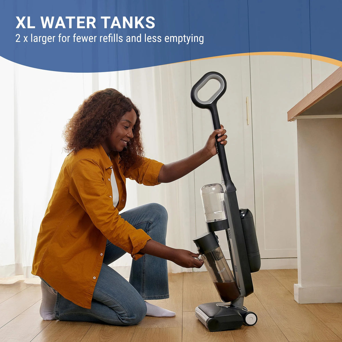 LiteVak Wash Pro Cordless Vacuum Mop by Tineco