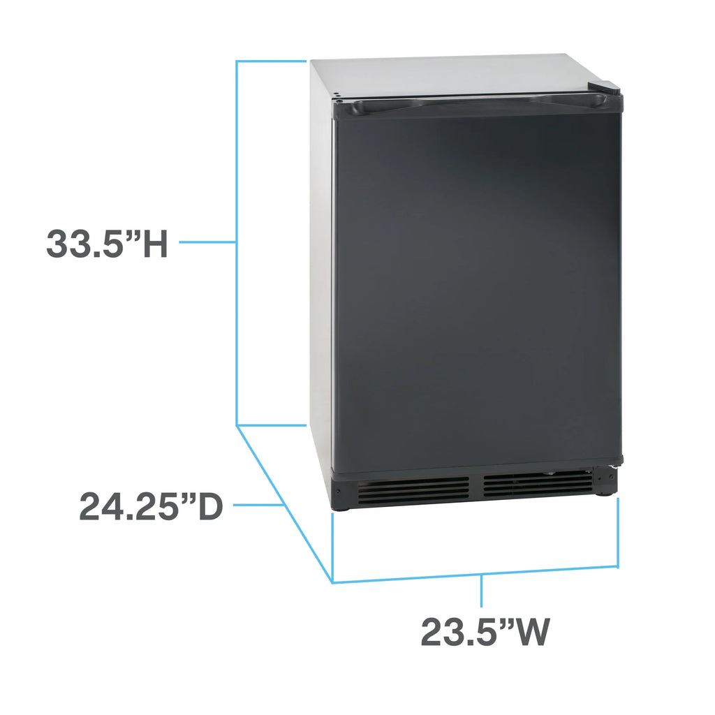 Avanti 5.2 cu. ft. Compact??Refrigerator, Mini-Fridge, in Black (RM52T1BB)