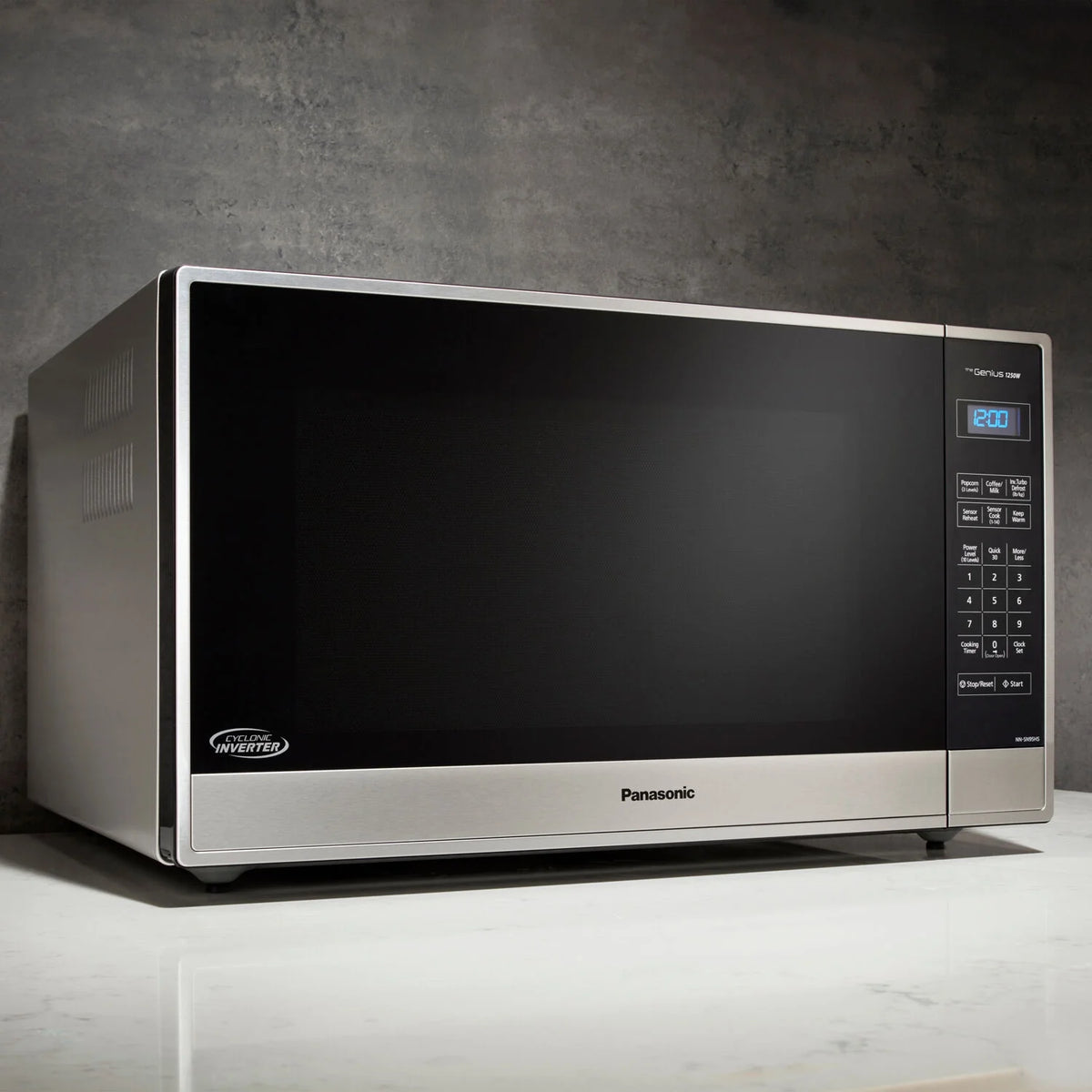 Panasonic 2.2-cu. ft. 1250W Countertop Microwave with Inverter Technology, Stainless Steel NN-SN95HS