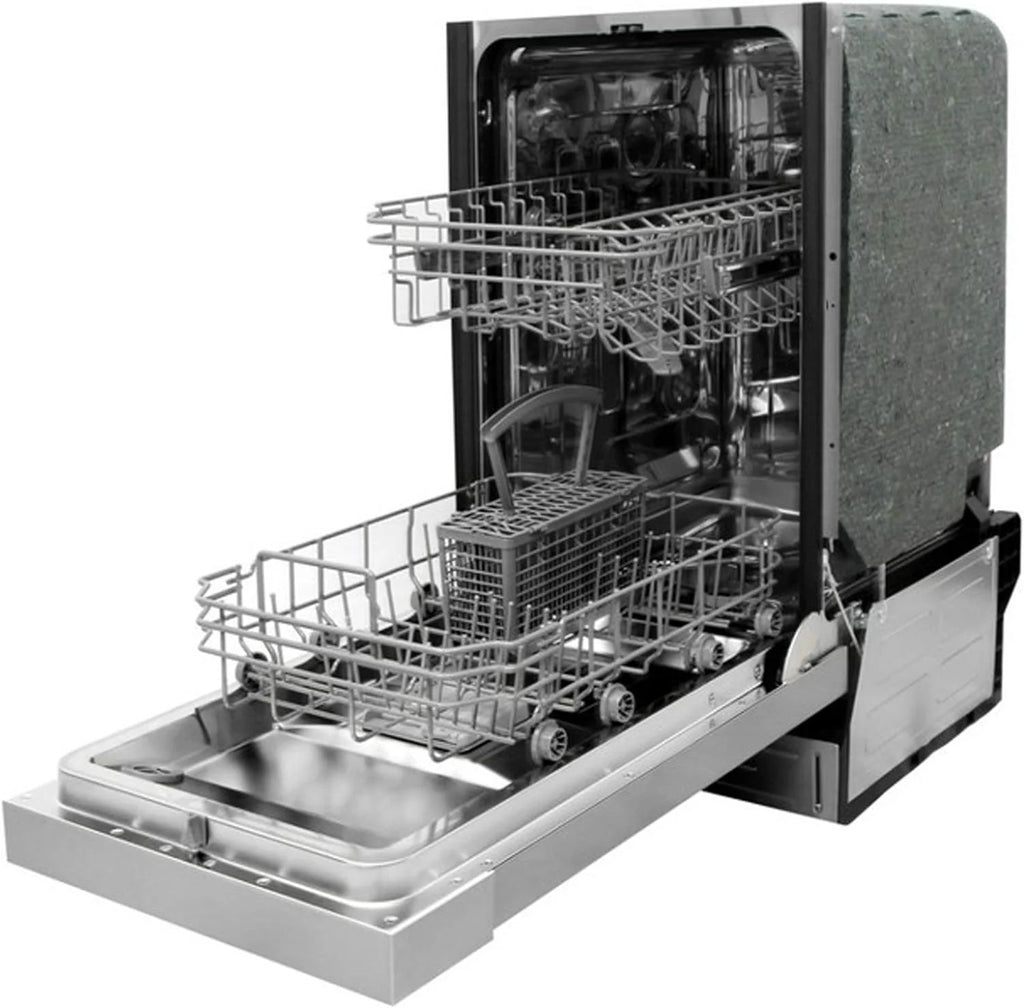 Energy Star 18" Built-In Dishwasher w/Heated Drying - Stainless