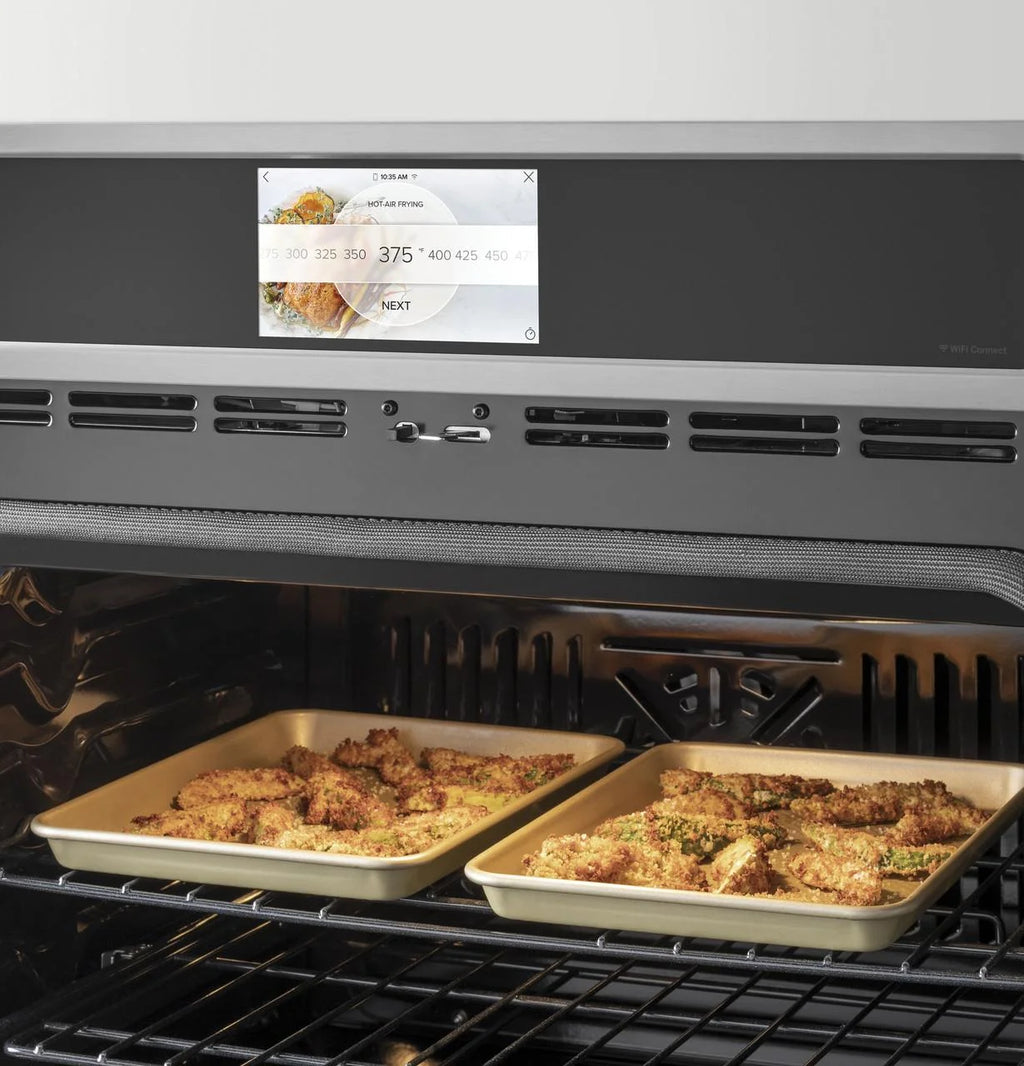 Cafe 30'' 5.0 cu ft Electric Single Wall Oven in Matte White