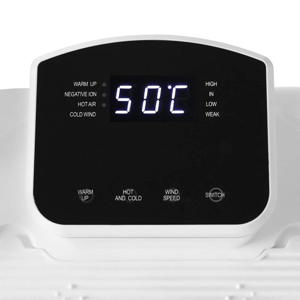 1400W Body Dryer Machine, 35000rpm, Body Heater Blow Dryer with Non-slip Foot Pads 110-120V