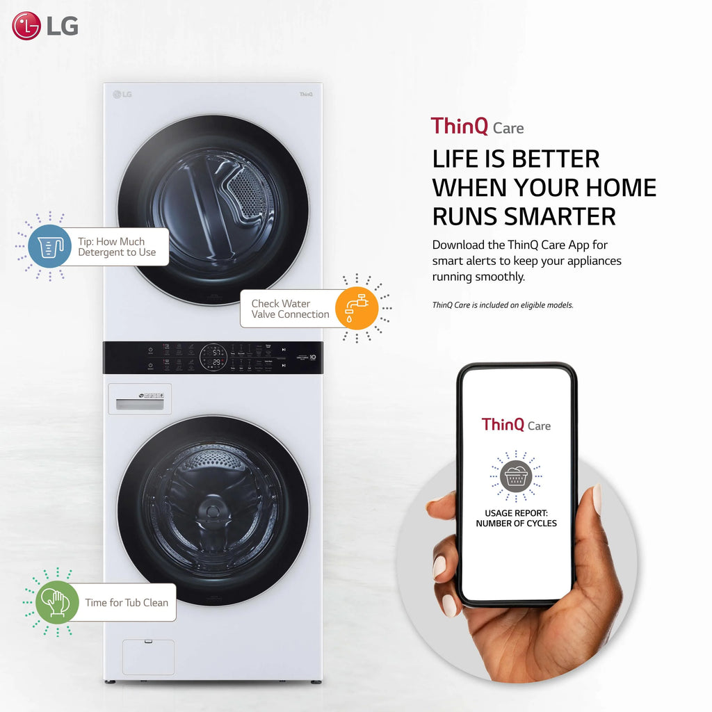 LG Electric Washer Tower