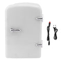 Mini Beauty Fridge, Mini Refrigerator Fridges for Bedrooms, Portable Small Fridge for Car, Travel, Home Skincare, Makeup (UK Plug)
