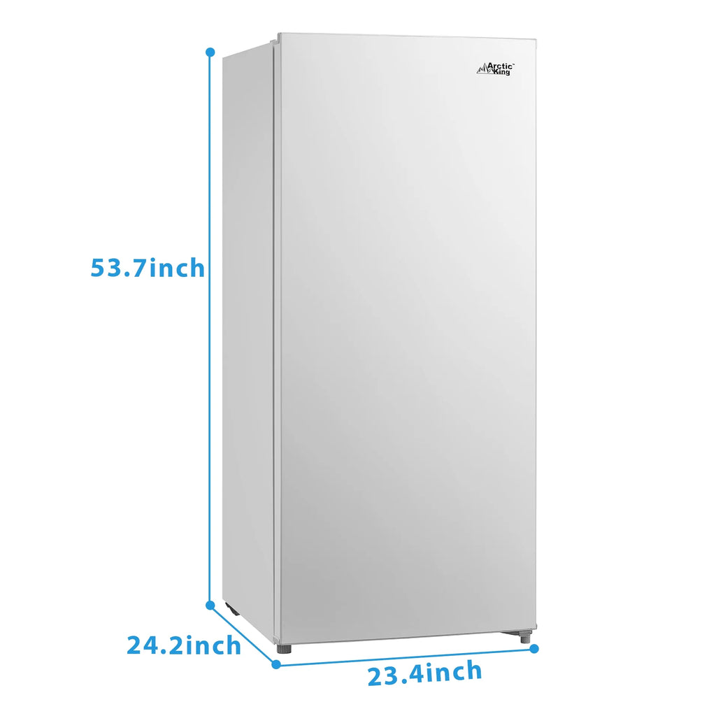 Arctic King 7.1 Cu ft Upright Convertible Freezer/Refrigerator, White
