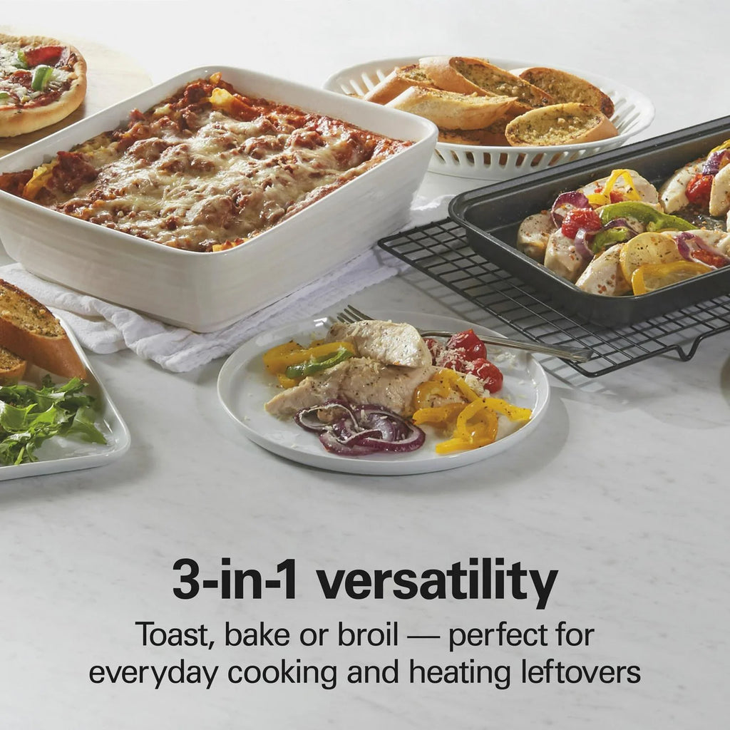 Hamilton Beach 4 Slice Stainless Steel Toaster Oven