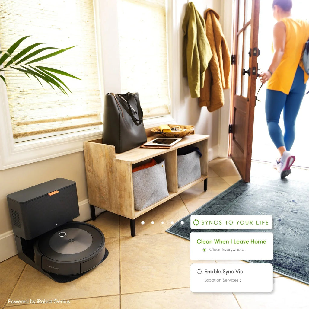 iRobot? Roomba? j7+ (7550) Self-Emptying Robot Vacuum Cleaner - Smart Mapping