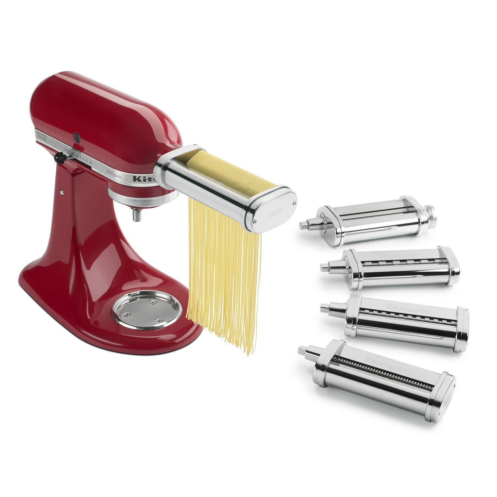 KitchenAid 5-Piece Pasta Deluxe Set, Silver, KSMPDX