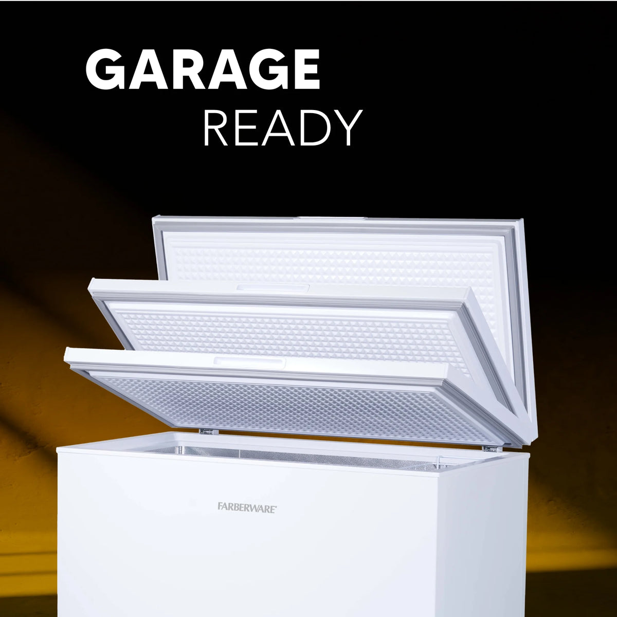 Farberware 10.4 cu ft Chest Freezer, White