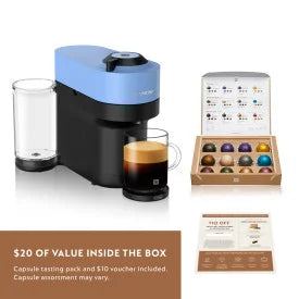 Nespresso Vertuo Pop+ Coffee and Espresso Maker by De'Longhi, Pacific Blue