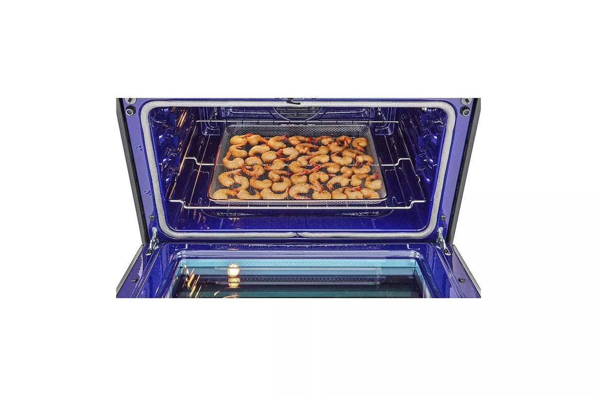 30 Inch Slide-In Gas Smart Range with 5 Sealed Burners, Double Oven, 6.9 Cu.
