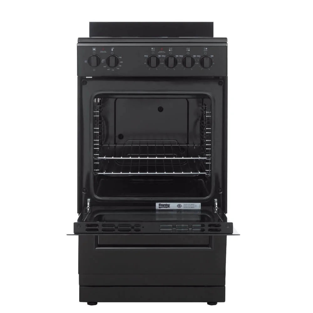 Danby DER20V1B 2.05 Cu. Ft. Black Freestanding Electric Range