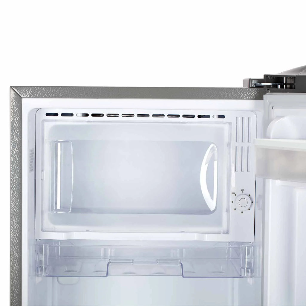 Farberware 6.2cu ft Refrigerator, with Water Dispenser, Stainless Steel Look