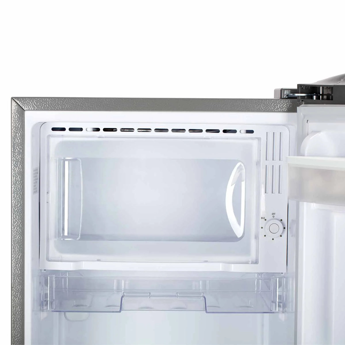 Farberware 6.2cu ft Refrigerator, with Water Dispenser, Stainless Steel Look