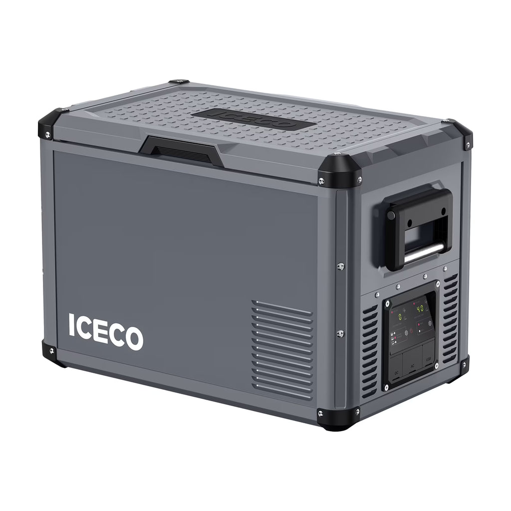 VL45 Pro Dual Zone 45QT Portable Cooler Grey