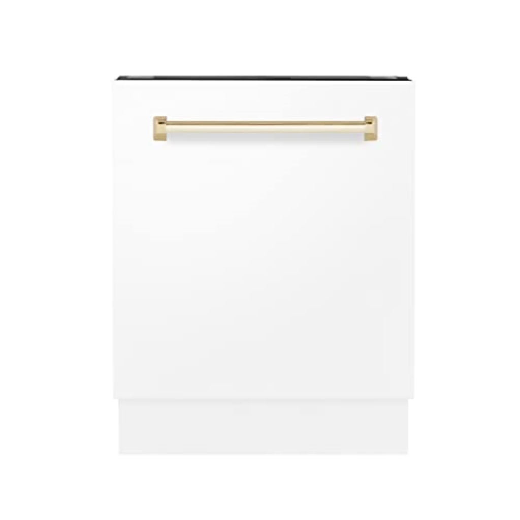 ZLINE Autograph Edition 30" 1.2 cu. ft. Built-In Microwave Drawer in Stainless Steel with Gold Accents