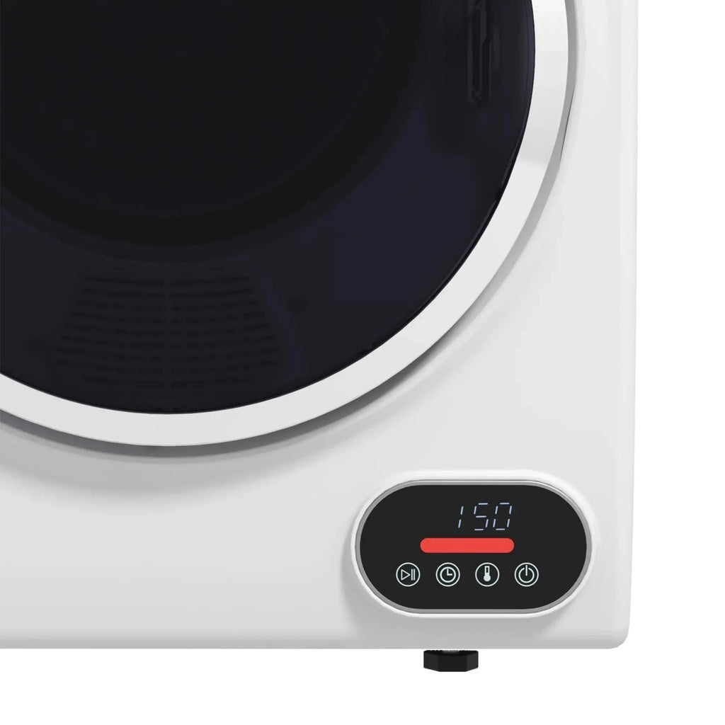 Resenkos 1.5 cu.ft Portable Compact Clothes Laundry Dryer with Intelligent Drying for Apartments Dorms RVs, Charcoal Gray