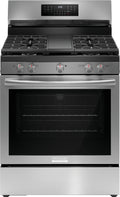 Frigidaire 30" Rear Control Gas Range-Stainless Steel GCRG3060BF