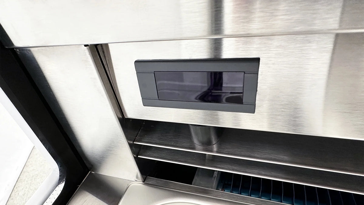 42 in. Commercial Deluxe Ice Cream Gelato 7 Pan Freezer NSF ETL Gelato Dipping Cabinet