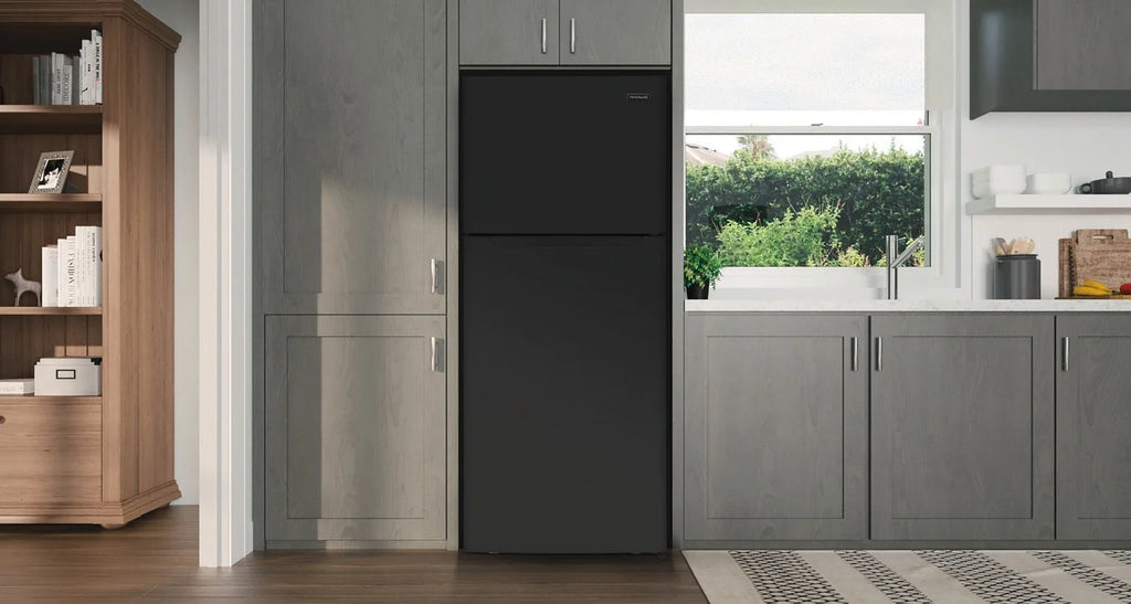 Frigidaire 17.6 Cu. Ft. Top Freezer Refrigerator, Black