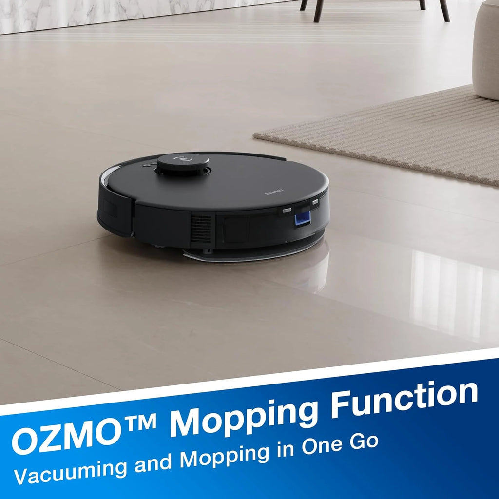 ECOVACS DEEBOT N20 PRO Robot Vacuum Cleaner and Mop,8000Pa Strong Suction, ZeroTangle Brush, Vibrating Mopping System, 300 Minutes Runtime