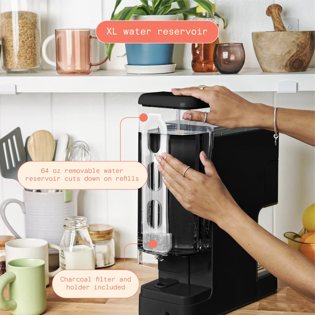 Beautiful Perfect Grind�?Programmable Single Serve Coffee Maker, White Icing by Drew Barrymore