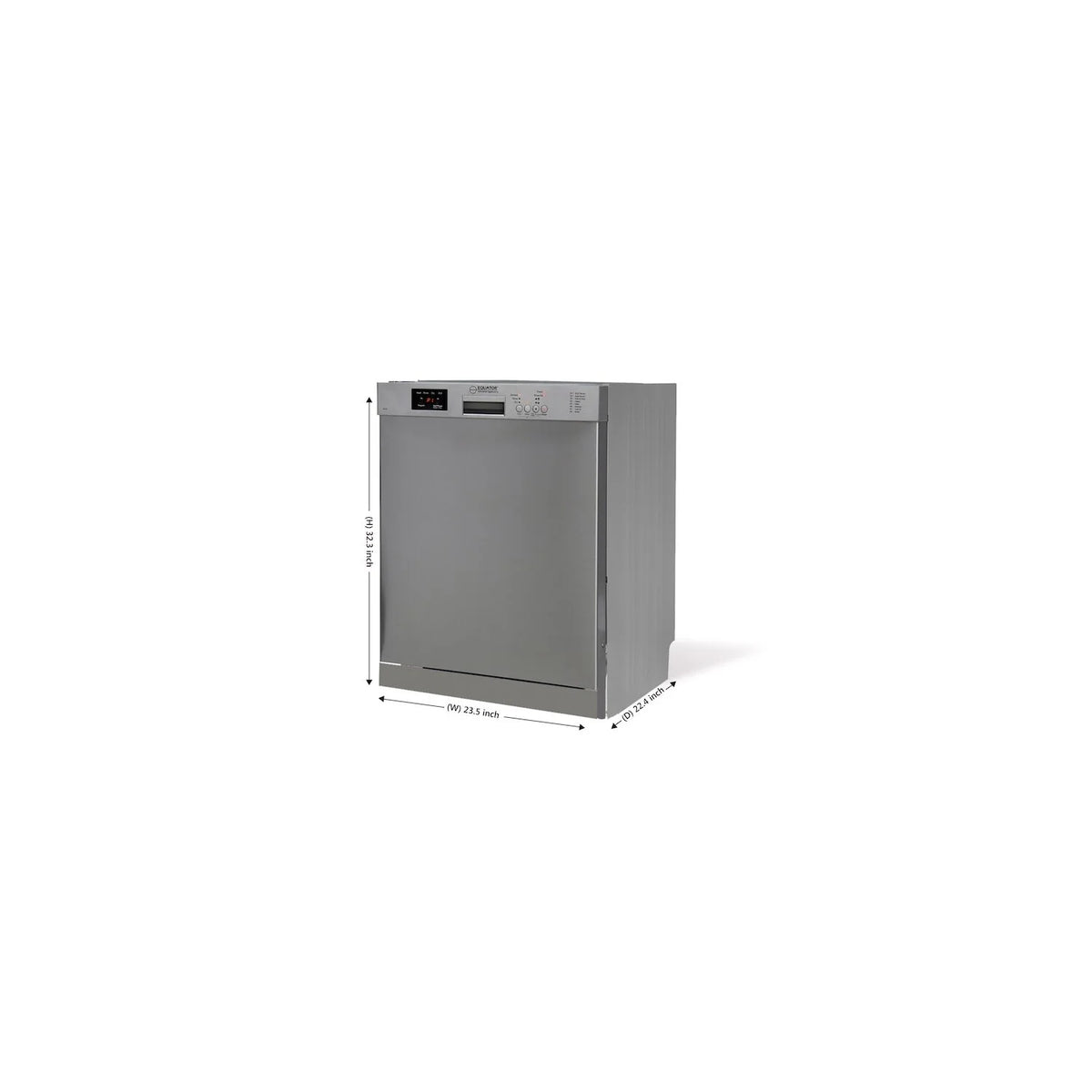 Equator Europe 24" Built in 14 place Dishwasher in Stainless