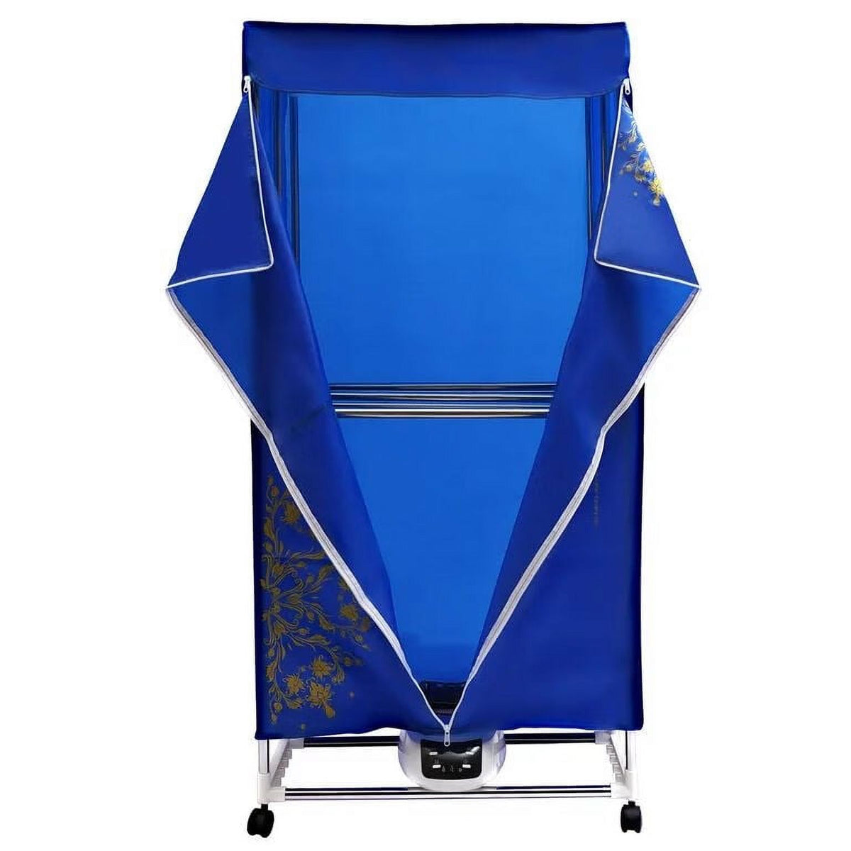 Anqidi Folding Portable Electric Clothes Dryer 2 Layer 3 Gear Timing Laundry Drying Rack + Remote 1500W