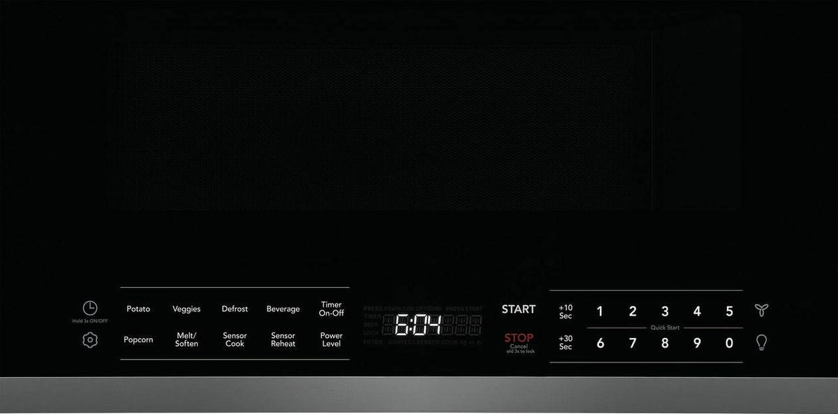 Frigidaire Gmos1964a Gallery 30" Wide 1.9 Cu. Ft. 1000 Watt Over The Range Microwave -