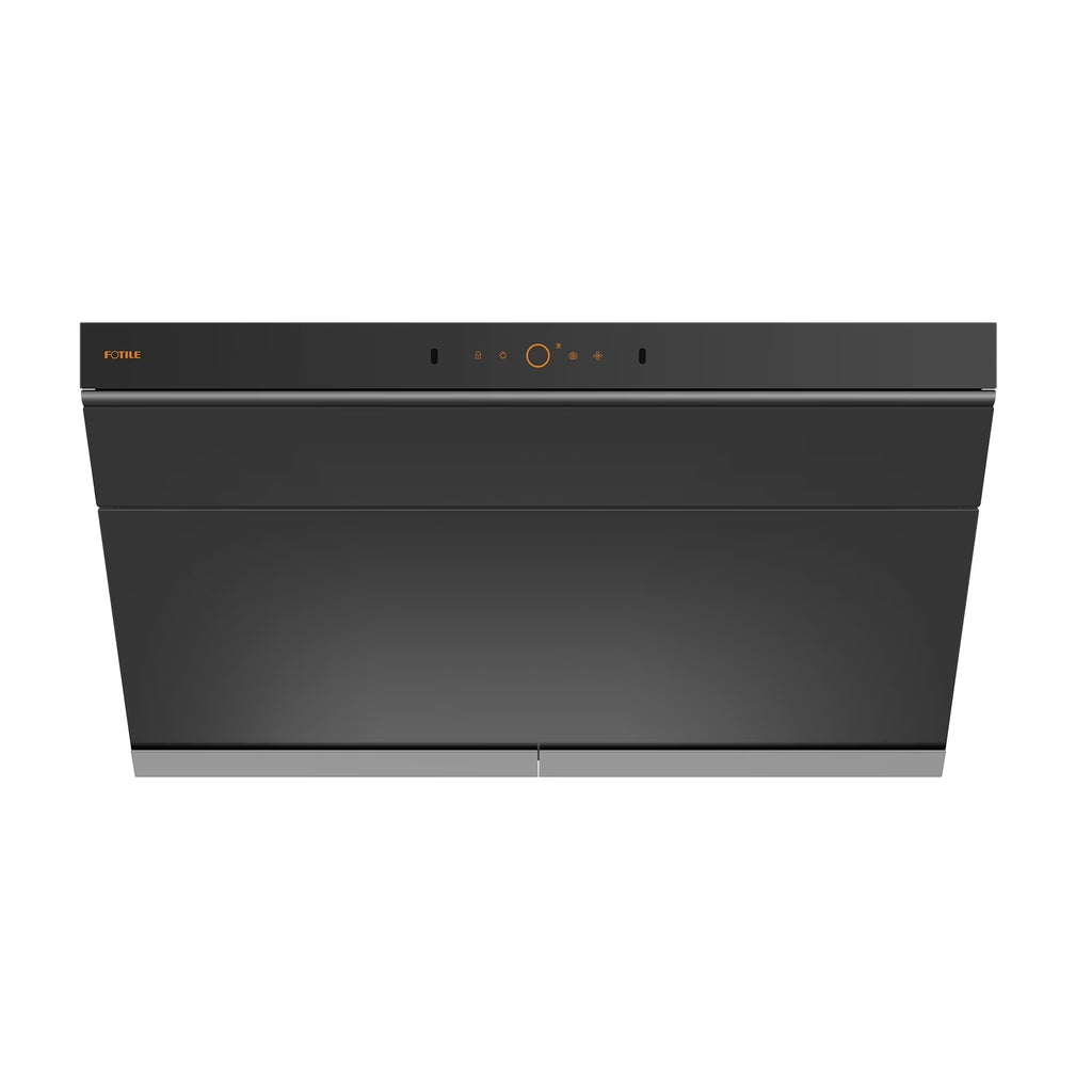 FOTILE 36" 1100CFM Under Cabinet|Wall Mount Range Hood in Black Tempered Glass