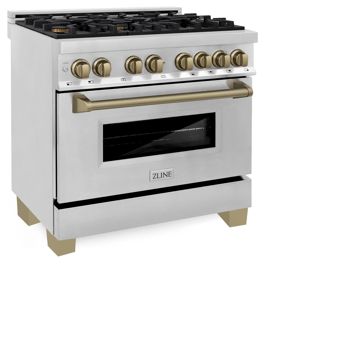 ZLINE KITCHEN AND BATH RAZWM36G professional gas range