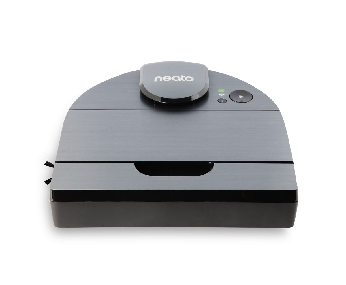 Open Box Neato D10 Intelligent Robot Vacuum Wi-Fi Connected with LIDAR Navigation in Silver
