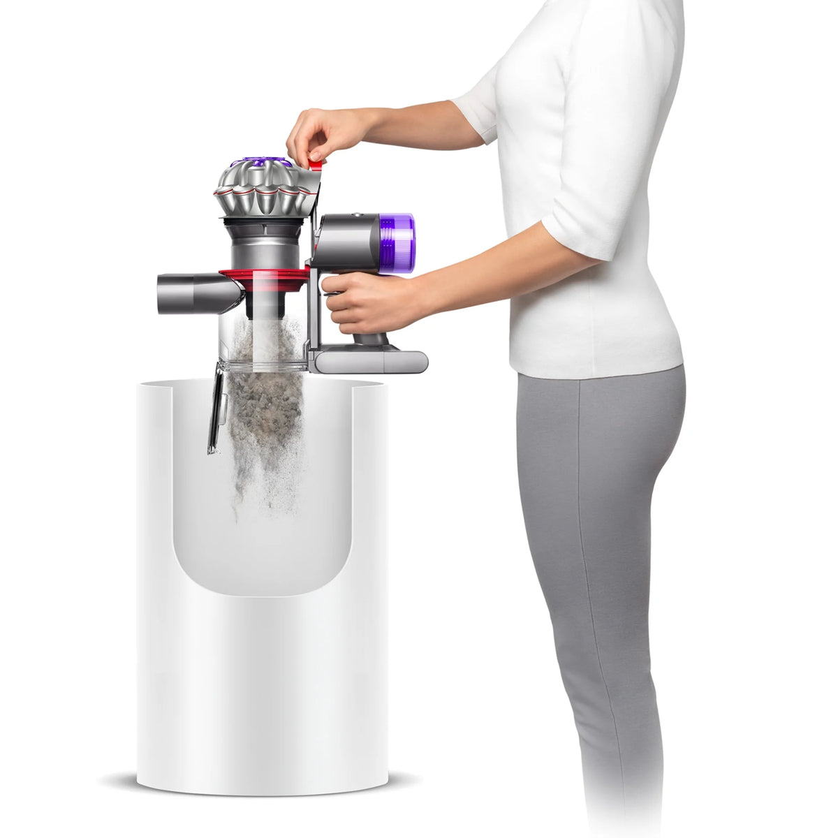 Restored Premium Dyson V8 Absolute Cordless Vacuum | Silver/Nickel (Refurbished)