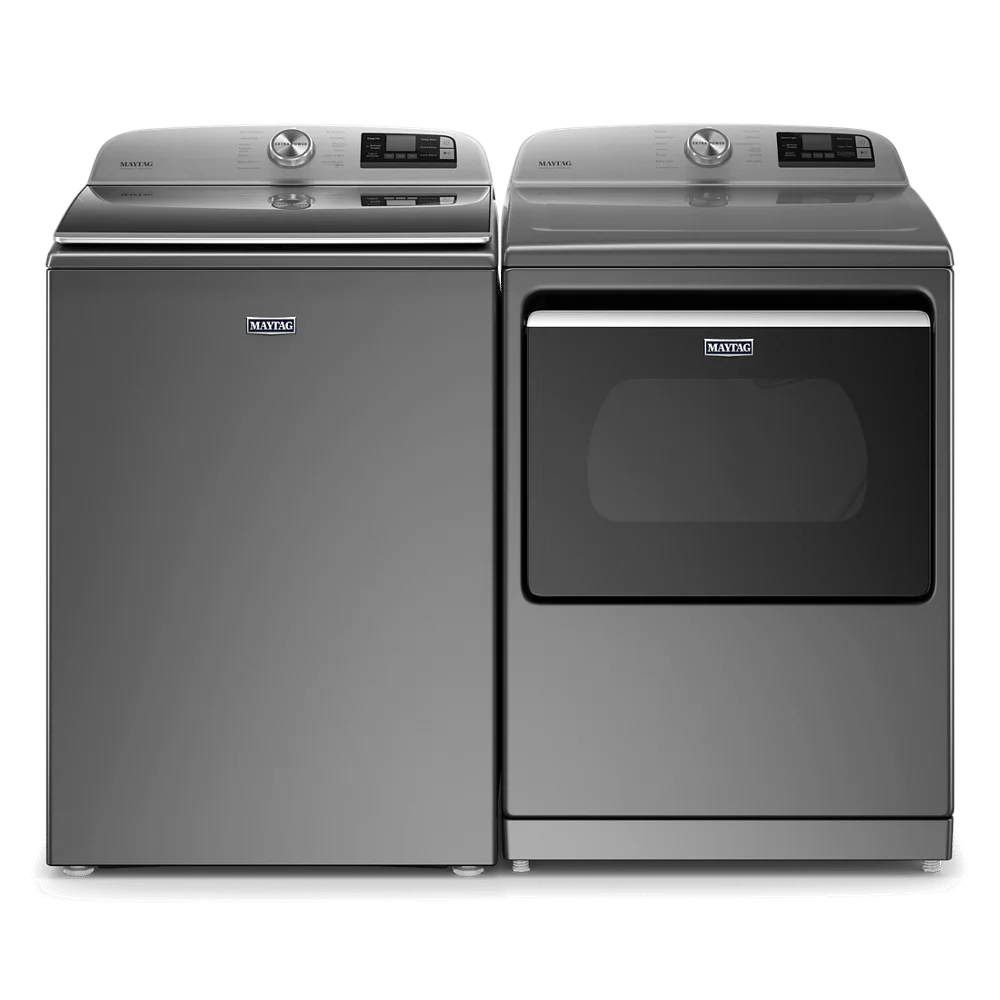 Maytag Med7230h 27" Wide 7.4 Cu. Ft. Energy Star Rated Electric Dryer - Metallic Slate