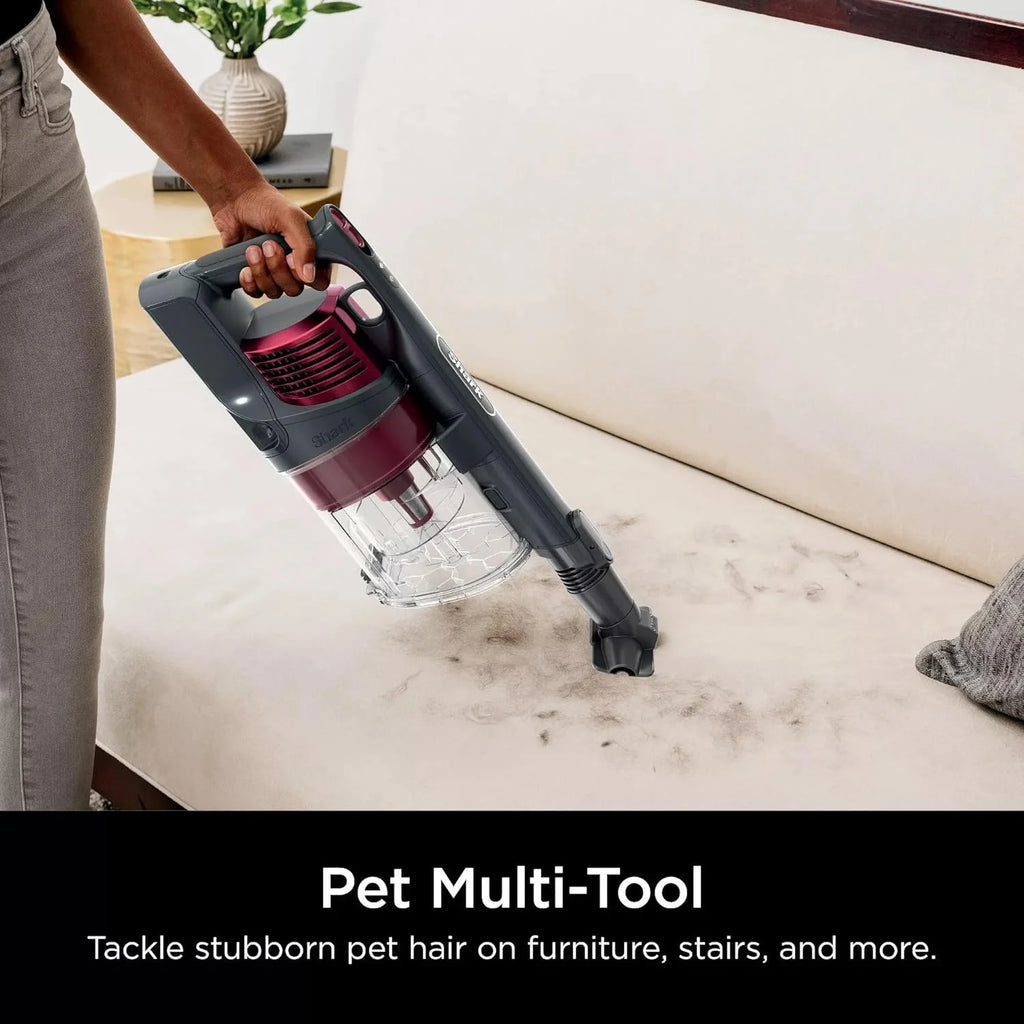 Restored Shark R-IZ464H Vertex Cordless Stick Vacuum with DuoClean PowerFins, Lightweight, Pet Hair, HEPA, 60 Min Run Time (Refurbished)