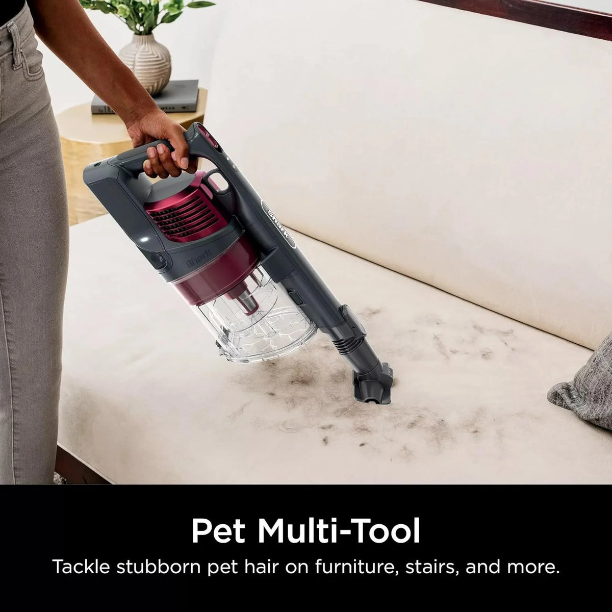 Restored Shark R-IZ464H Vertex Cordless Stick Vacuum with DuoClean PowerFins, Lightweight, Pet Hair, HEPA, 60 Min Run Time (Refurbished)