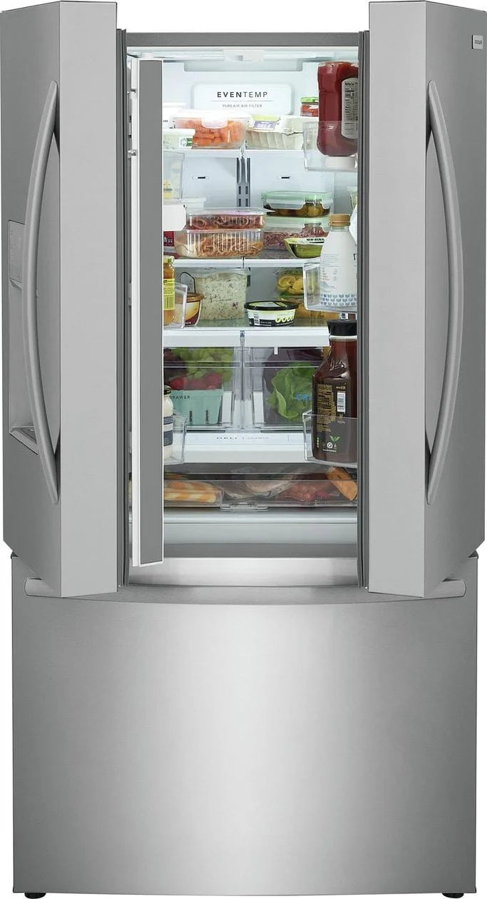 Frigidaire FRFC2323AS 36" Wide 23 Cu. Ft. Energy Star Certified French Door Refrigerator, Stainless Steel