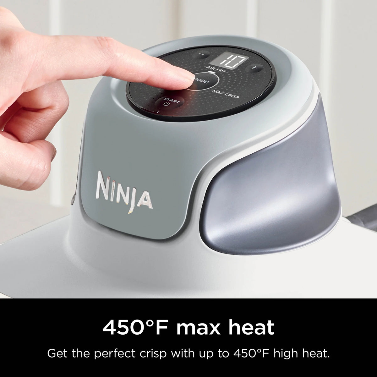 Ninja Crispi 3-in-1 Portable Glass Air Fryer Cooking System, 1500W, 4-Qt & 5-Cup TempWare Glass Containers with Storage Lids, Microwave, Freezer & Dishwasher Safe, White, FN100WH