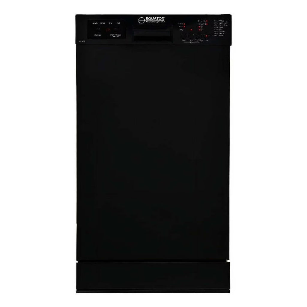 Equator 18"Dishwasher Europe ADA Builtin 10 Place Sani Delay 1/2 Load 51dB