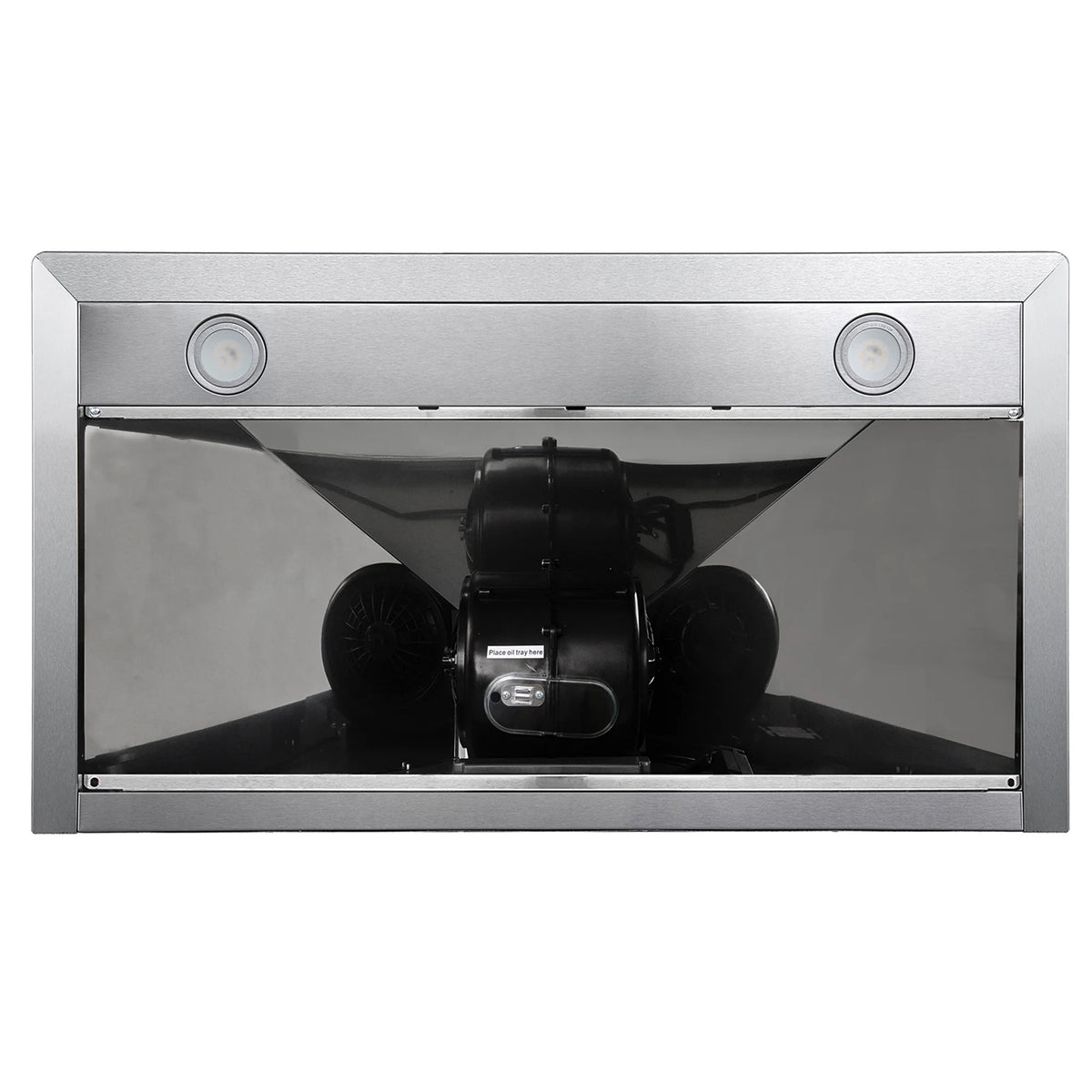 Cosmo 30 in. Ducted Range Hood in Stainless Steel with Touch Controls, LED Lighting and Permanent Filters
