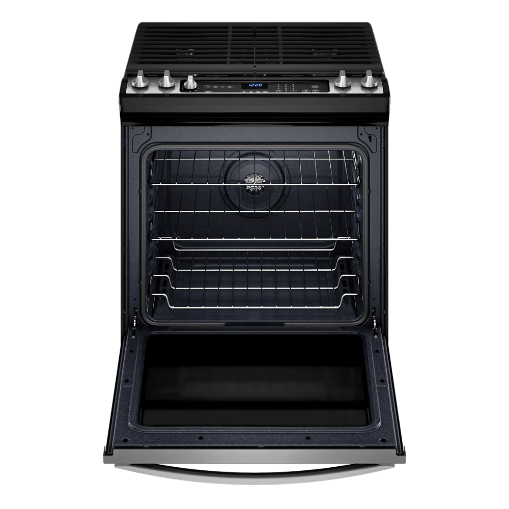 WHIRLPOOL WEG745H0LZ SLIDE IN GAS RANGE Stainless Steel