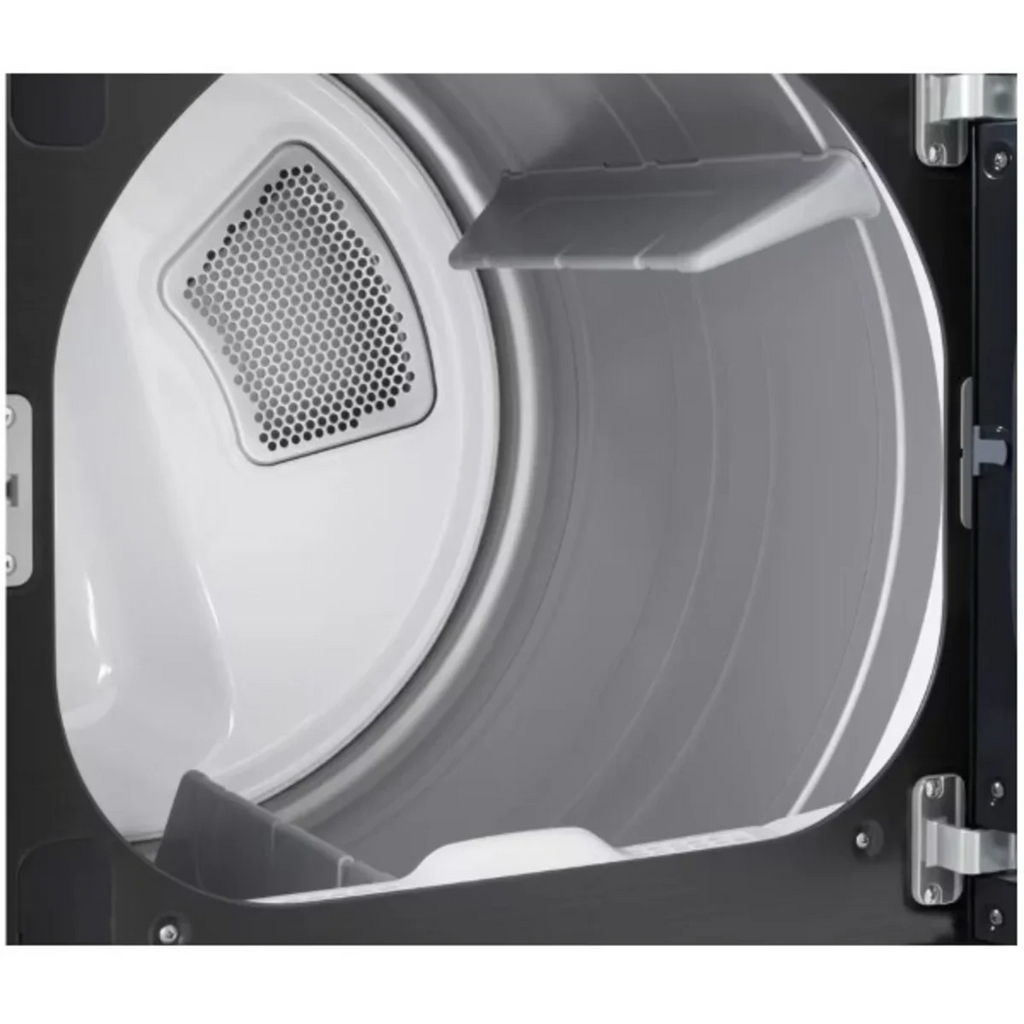 LG 27 Inch Rear Control Gas Dryer with 7.3 cu ft. Ultra Capacity, AI Sensor Dry, Quiet Operation in Black DLG8201L
