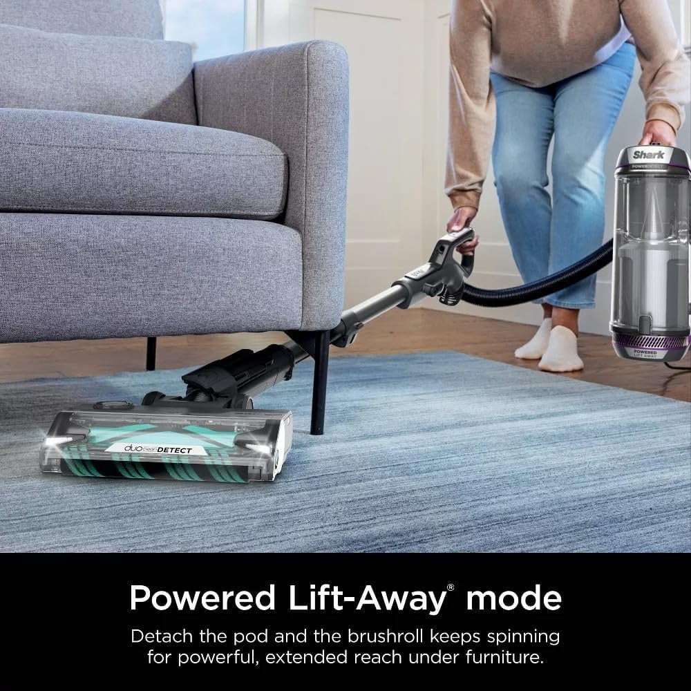 Restored Shark AZ3901 POWERDETECT Upright Vacuum Cleaner with DuoClean Technology, Odor Neutralizer Technology, Powered Lift-Away, Self Cleaning Brushroll (Refurbished)