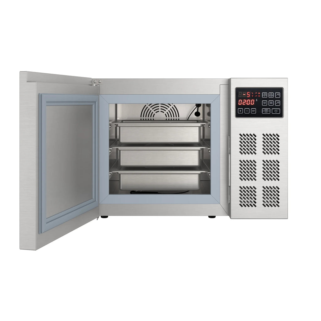 Commercial 10 Pan Reach-in Blast Chiller 88 lbs Rapid Chill / 77 lbs Rapid Freeze