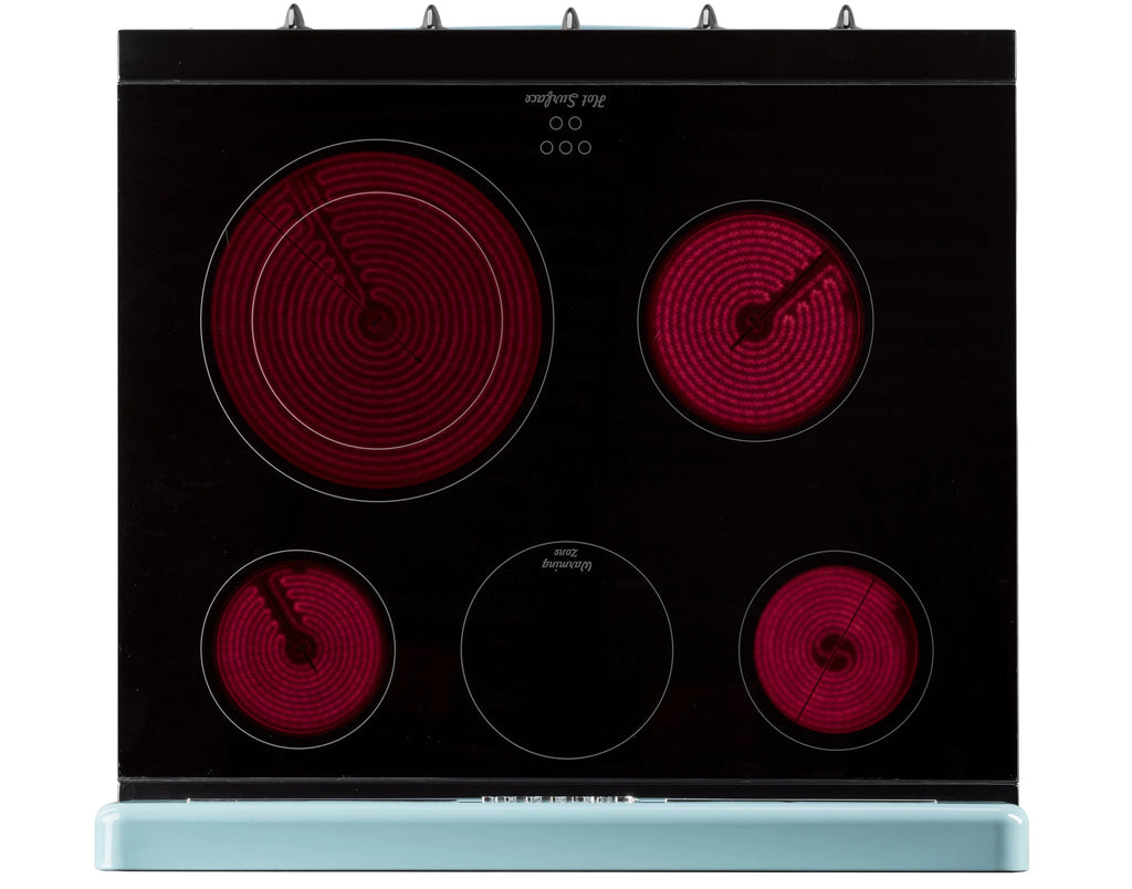 Unique Appliances Oven 30.0 in 3.9 cu/ft Electric Freestanding Range in Marshmallow White