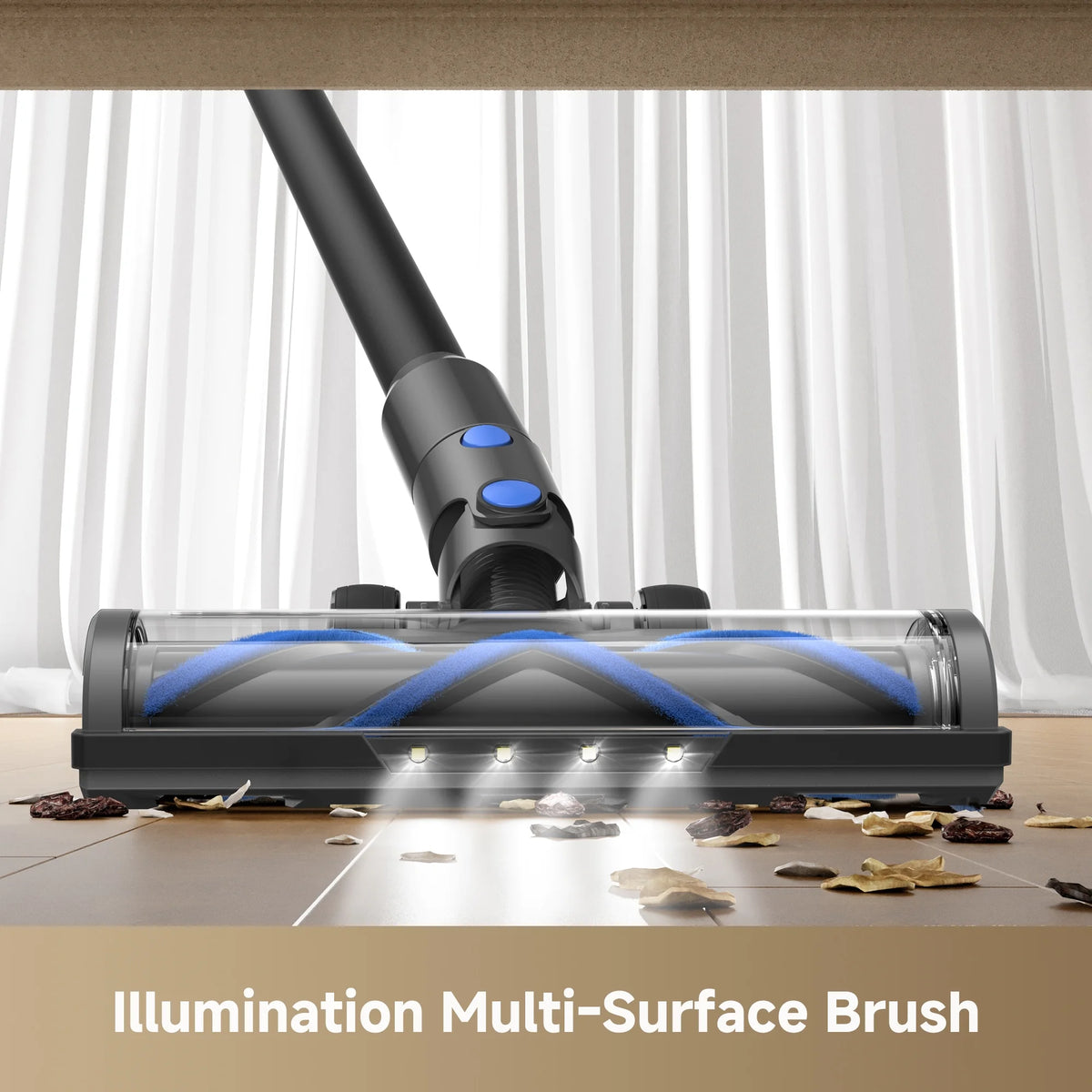 dreame U10 Cordless Stick Vacuum 100AW Suction Power 40-Minute Runtime LED Light