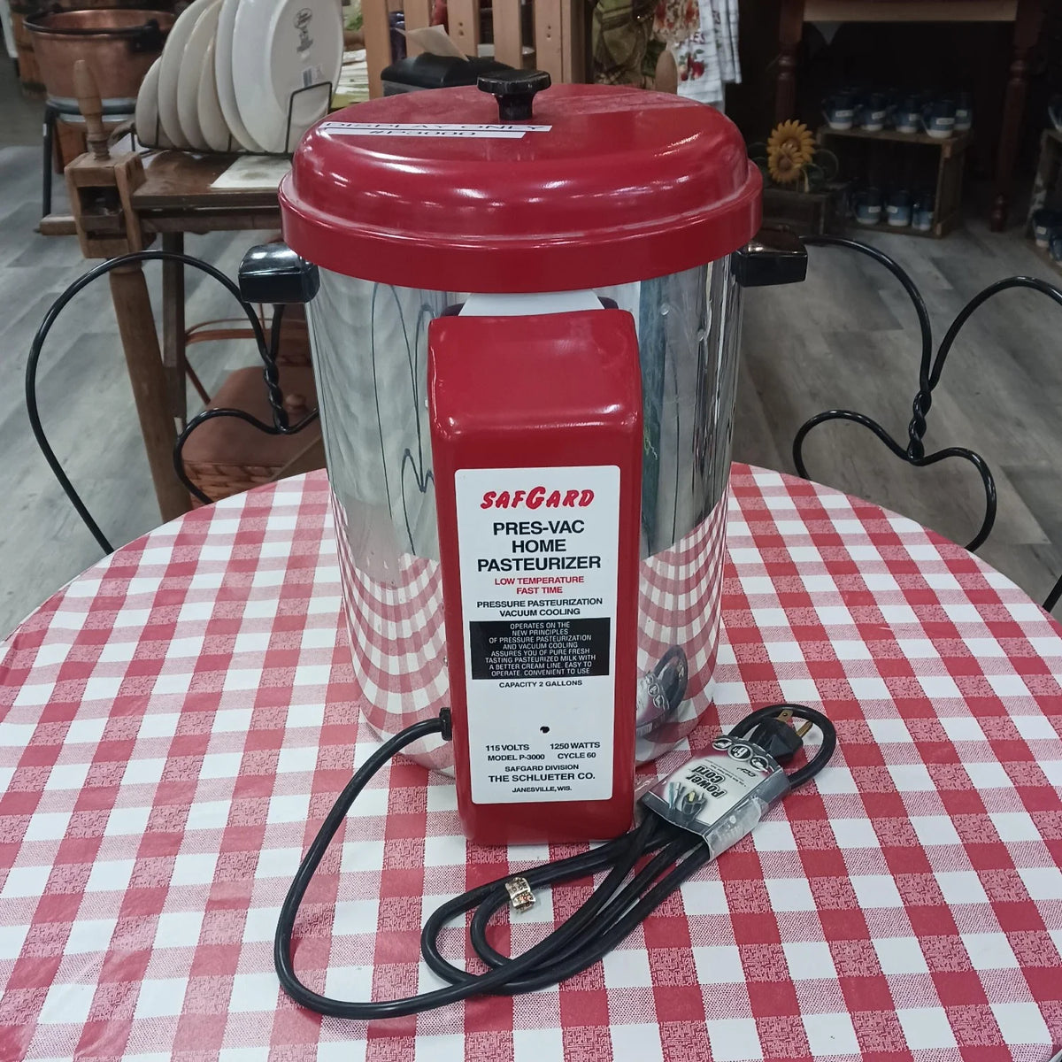 Home Milk Pasteurizer [115V]
