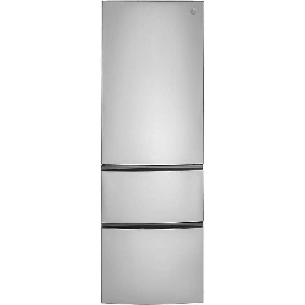 General Electric 119 Cu Ft Cooling Stainless Bottom-Freezer Refrigerator 120 V