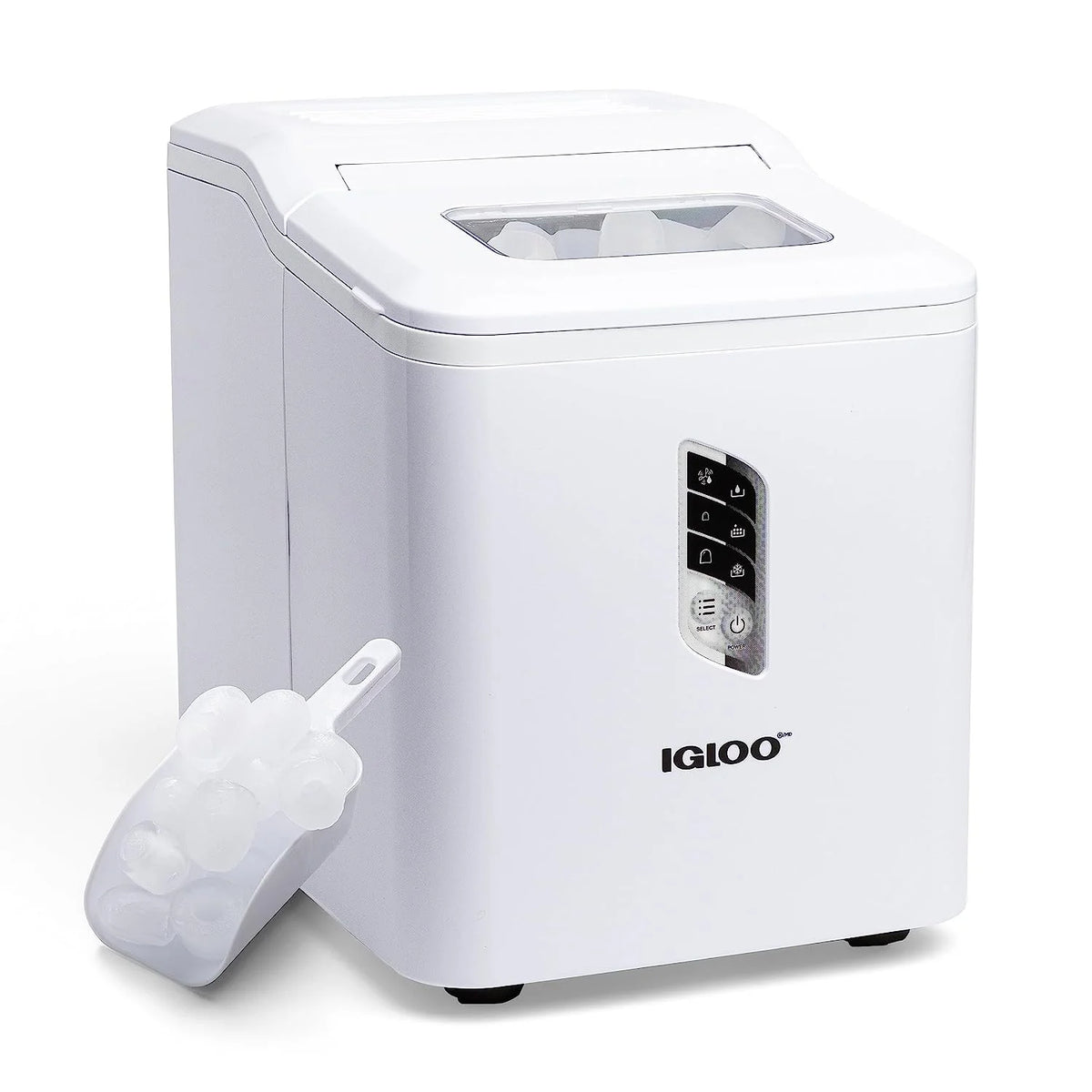 Igloo Automatic Ice Machine Self Cleaning Countertop Ice Maker for Water Bottle & Drinks, Aqua